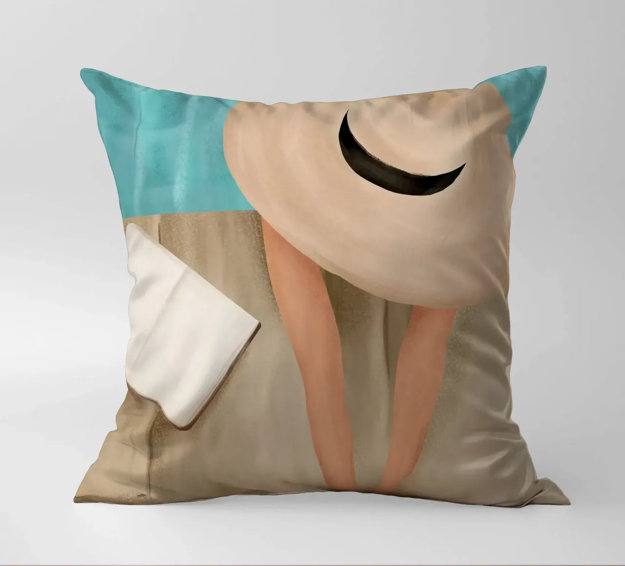 On the edge of the Pool II cuscino da Flow Line