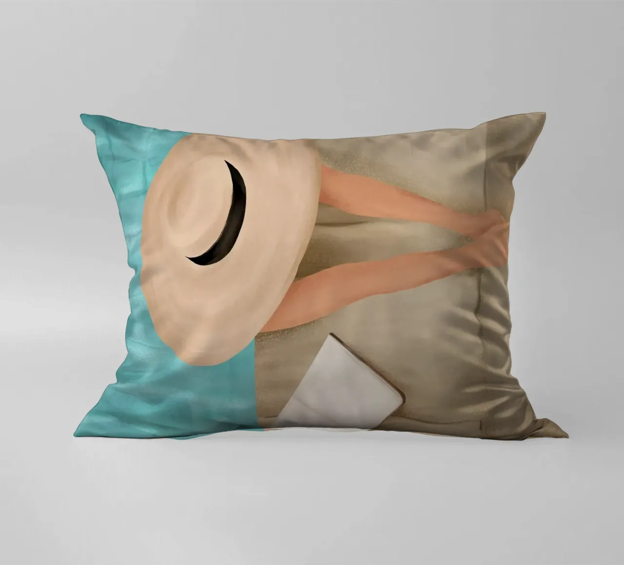 On the edge of the Pool II cuscino da Flow Line