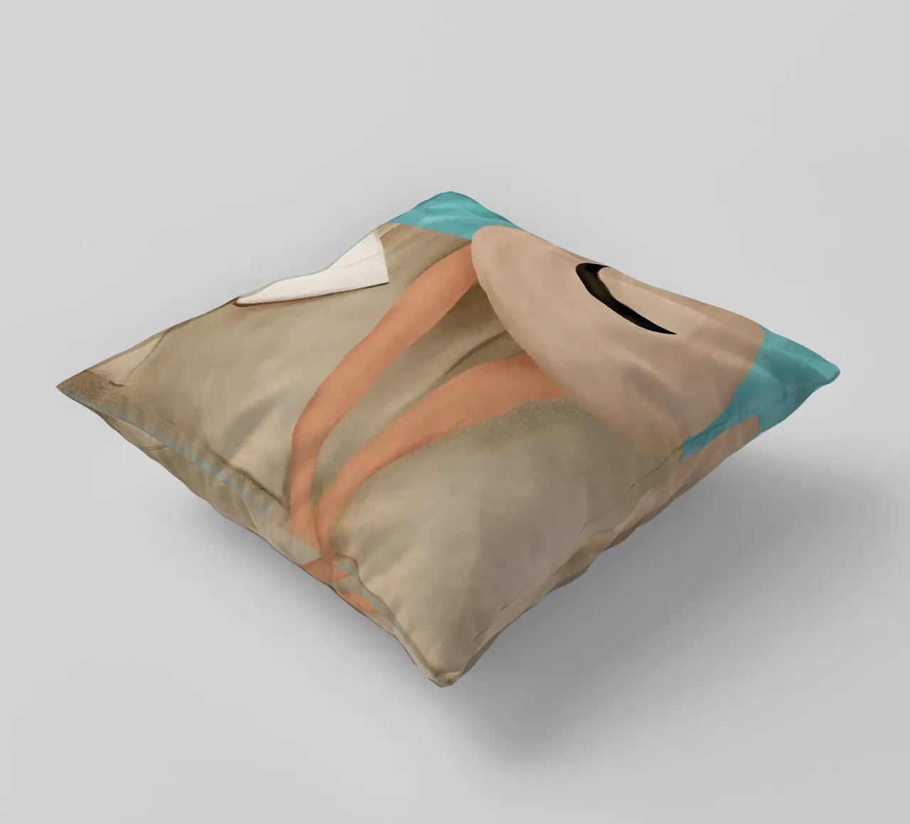 On the edge of the Pool II cuscino da Flow Line