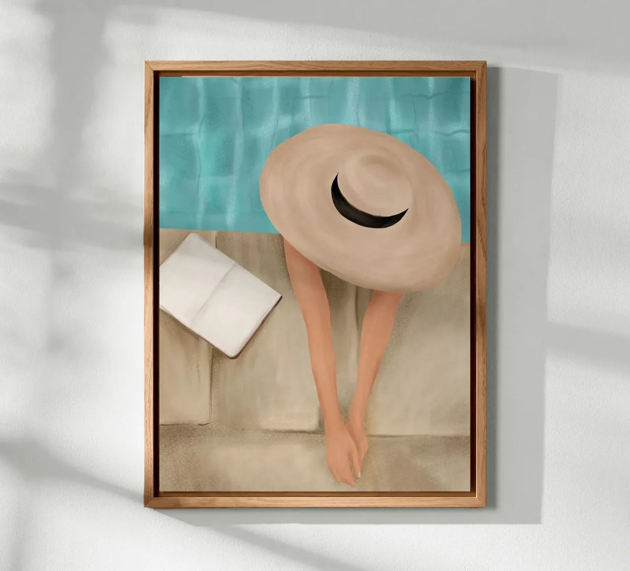 On the edge of the Pool II alluminio dibond da Flow Line