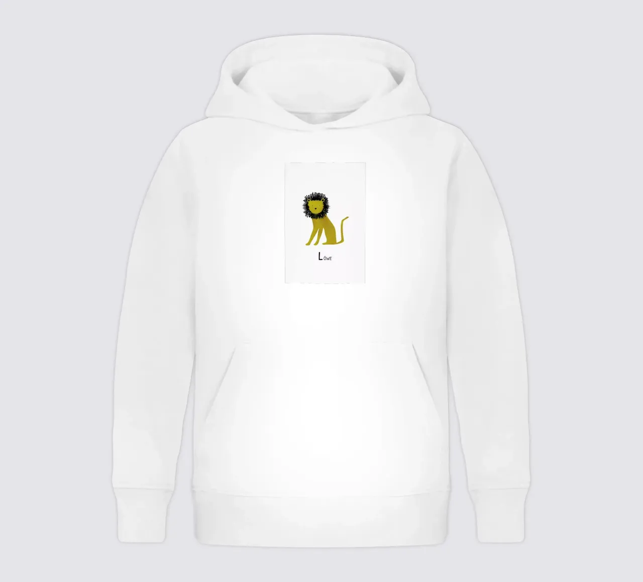 Löwe Kinder Hoodie von Little Flourishes