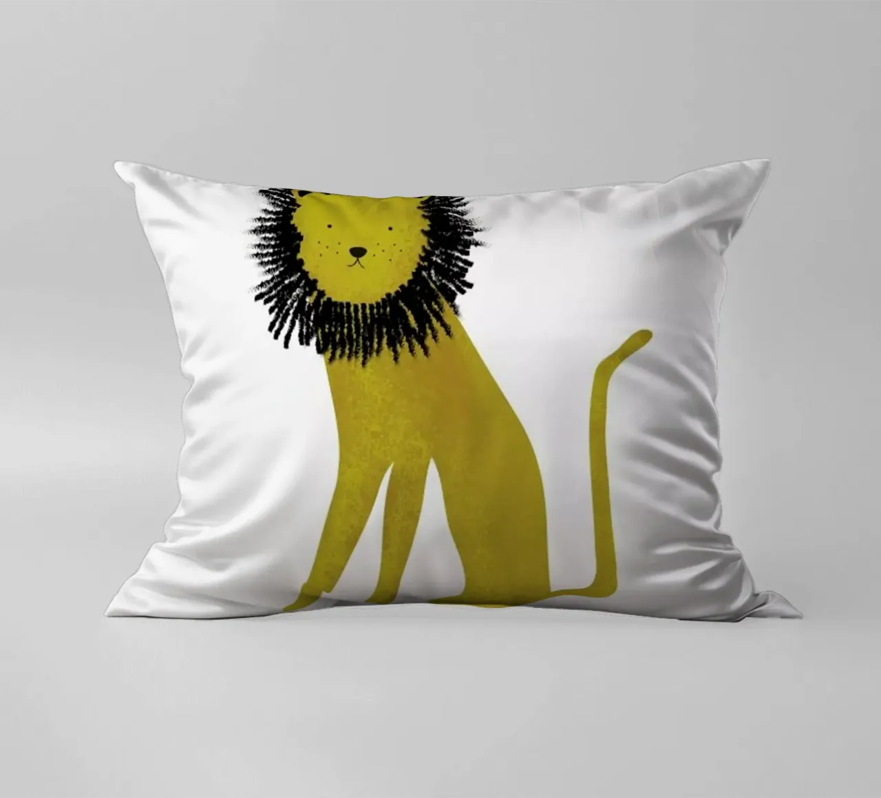 Löwe Kissen von Little Flourishes