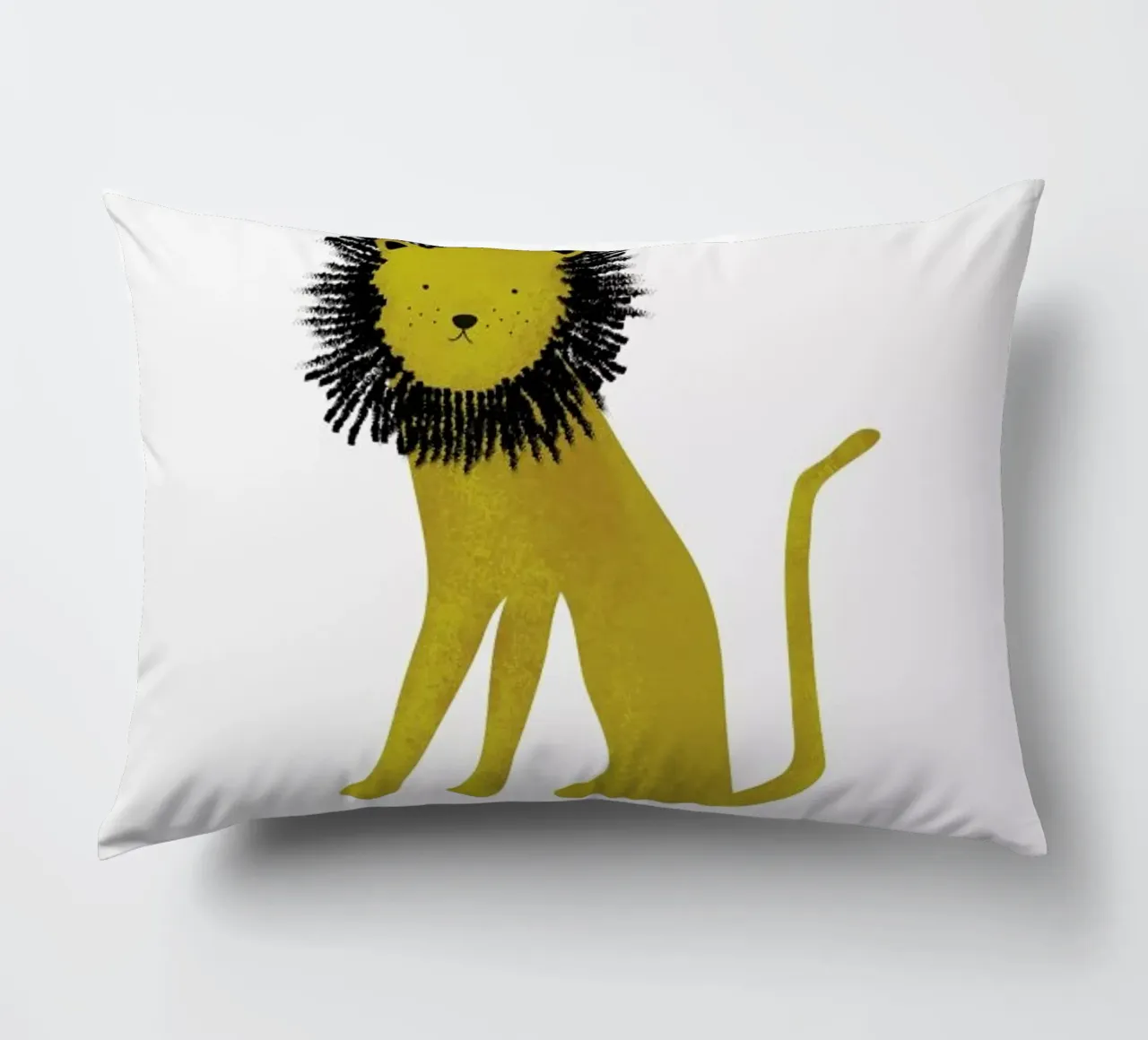 Löwe Kissen von Little Flourishes