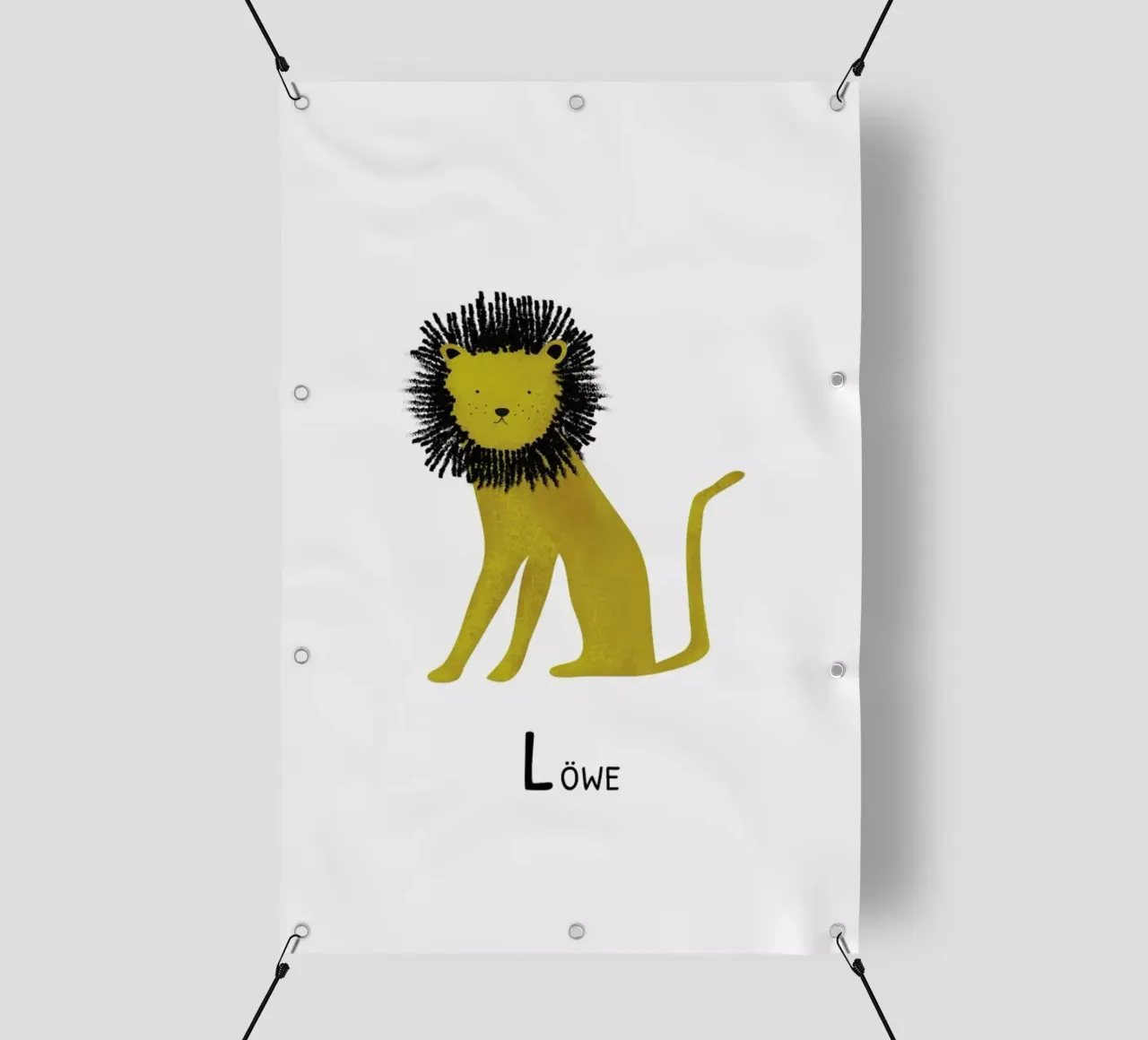 Löwe telo in pvc da Little Flourishes