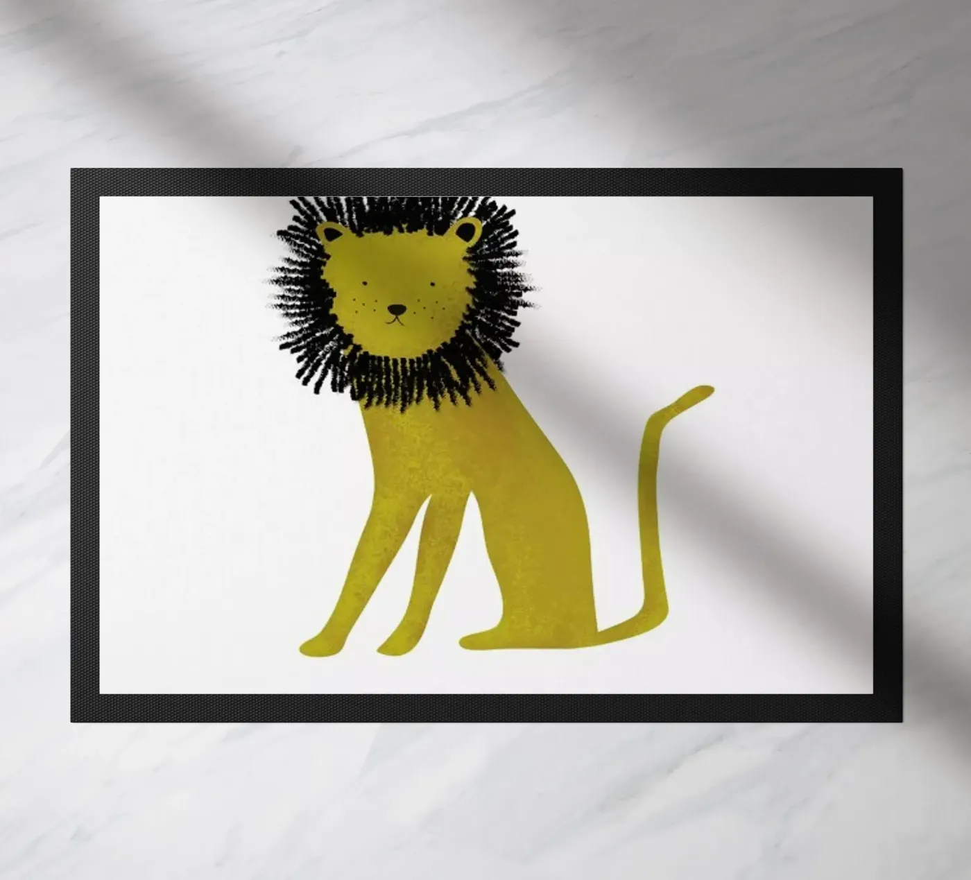 Löwe paillasson de Little Flourishes