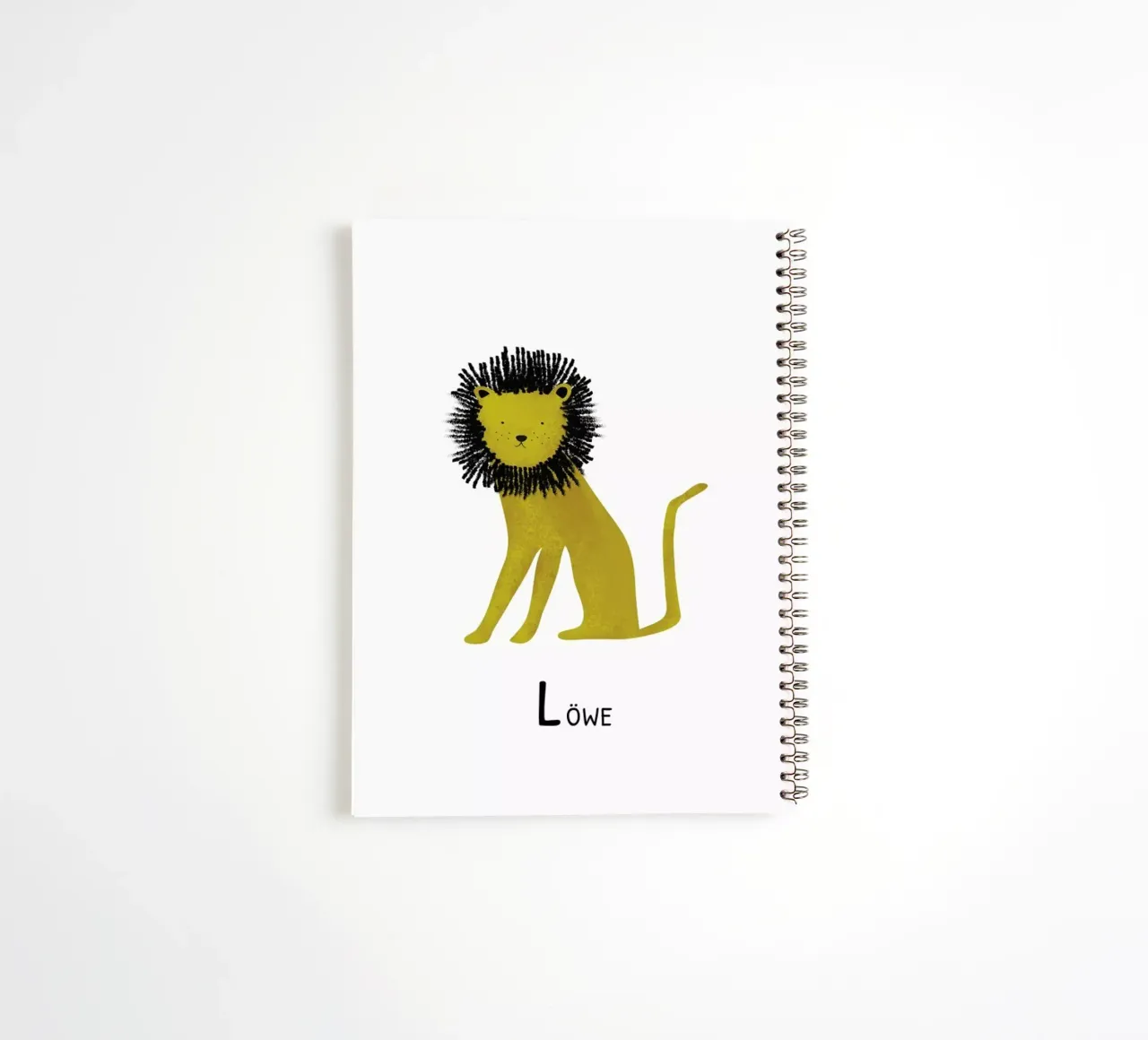 Löwe Ringbuch von Little Flourishes