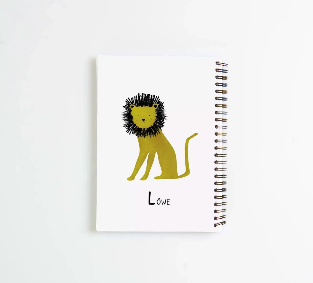Löwe Ringbuch von Little Flourishes