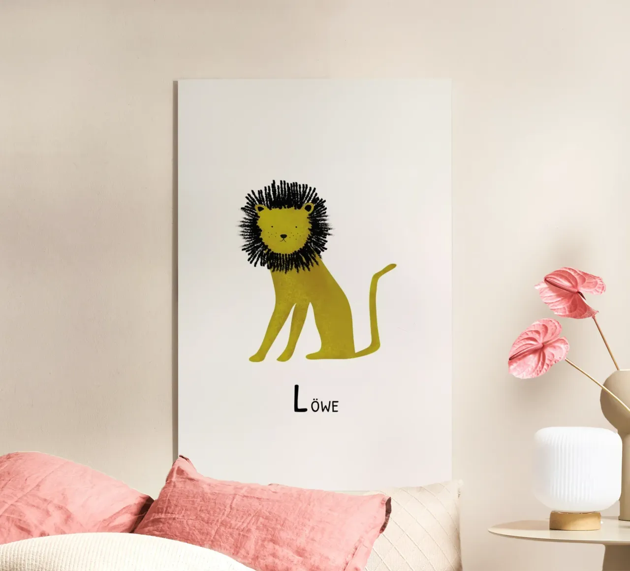 Löwe plexiglass da Little Flourishes