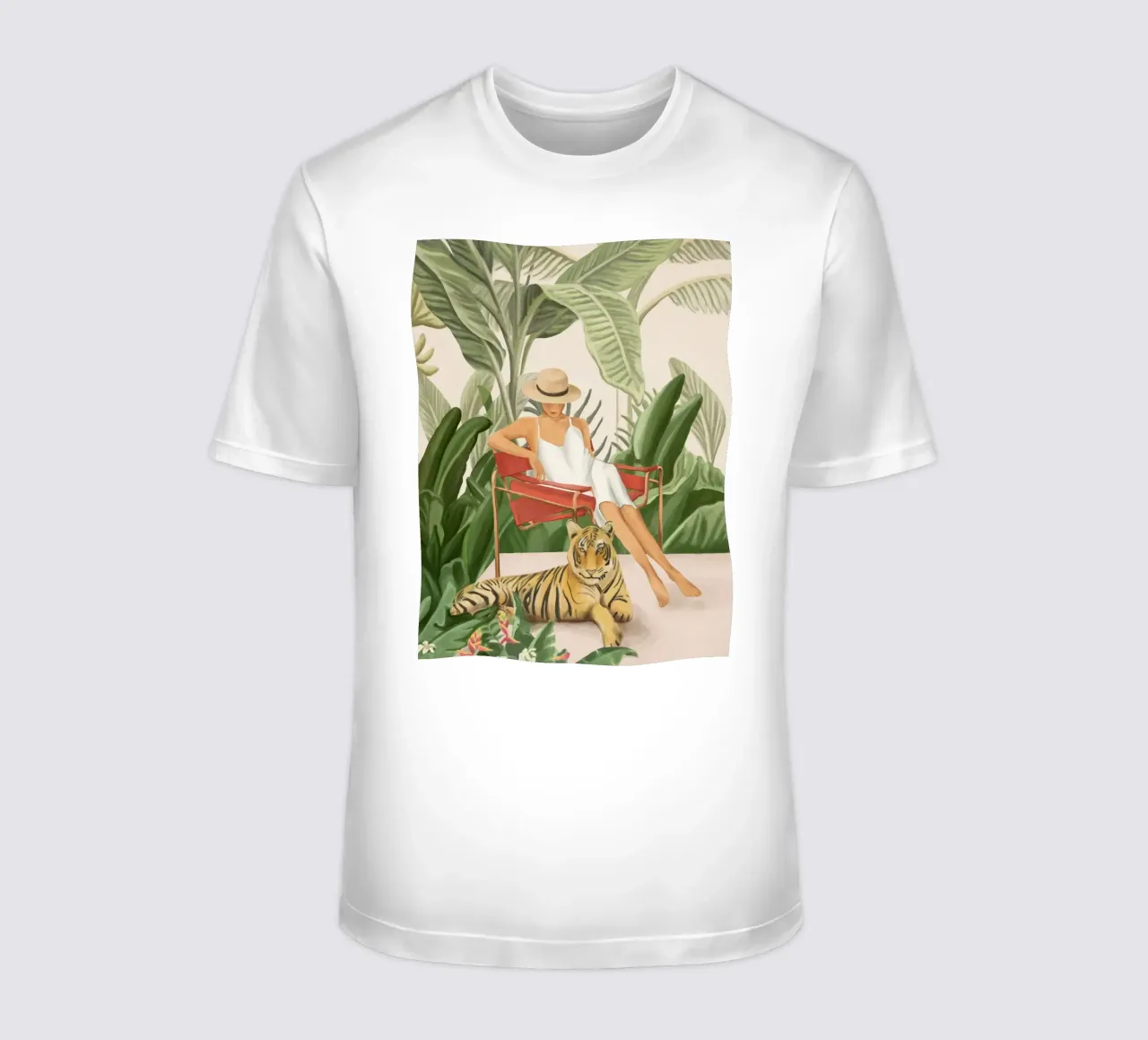 The Lady and the Tiger II t-shirt da Flow Line