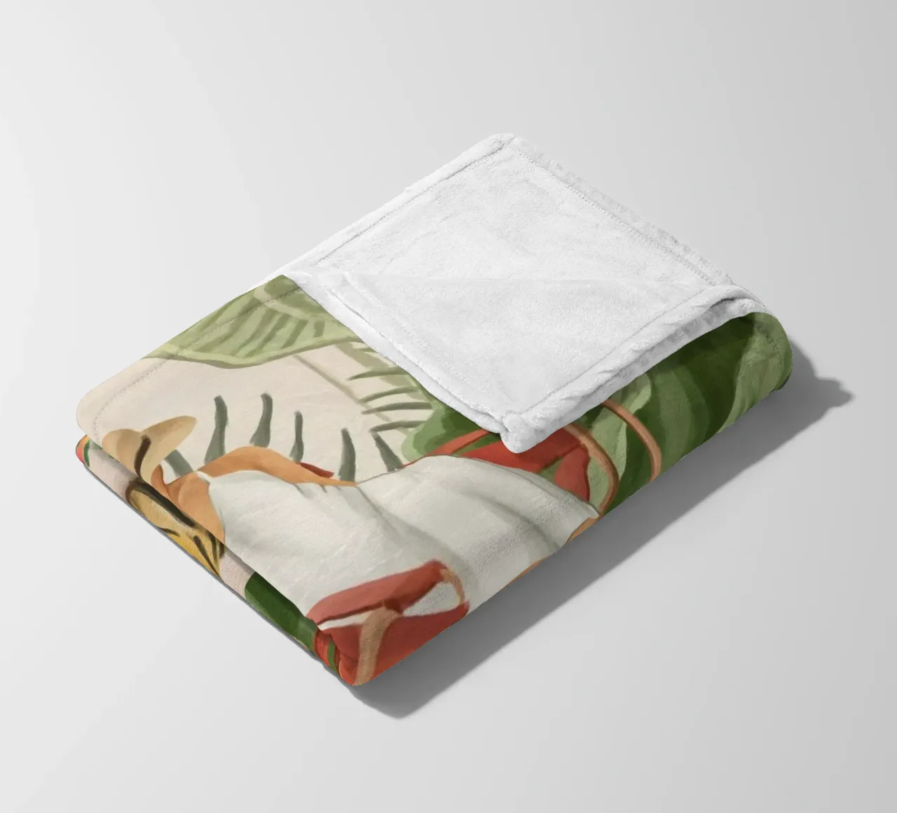 The Lady and the Tiger II coperta in pile da Flow Line