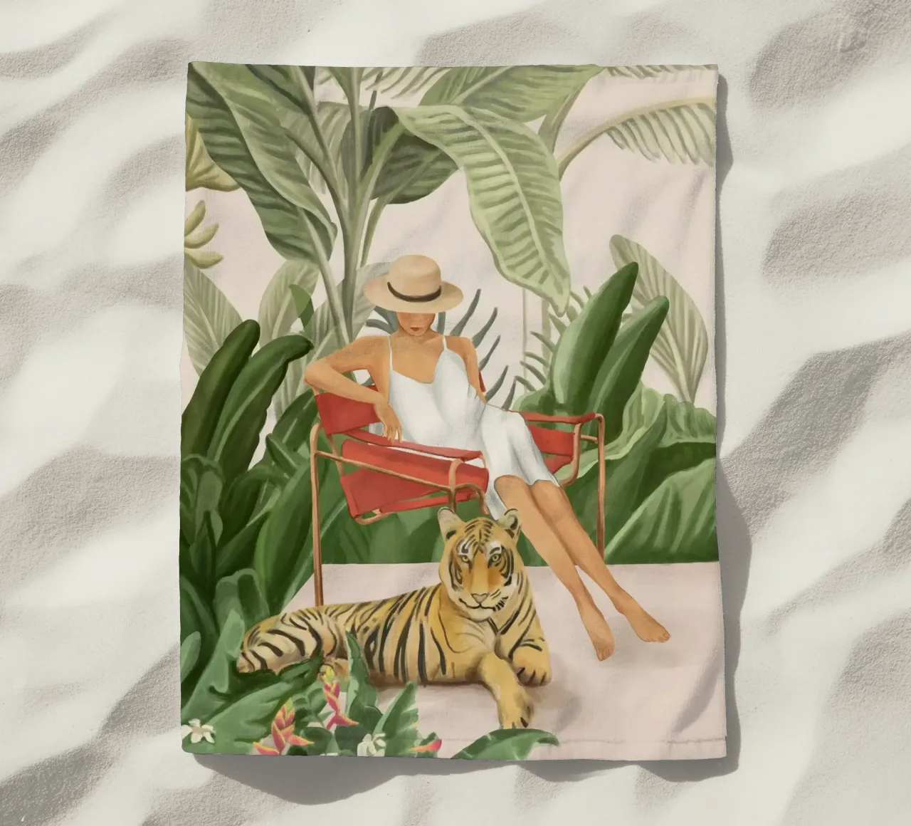 The Lady and the Tiger II telo mare da Flow Line