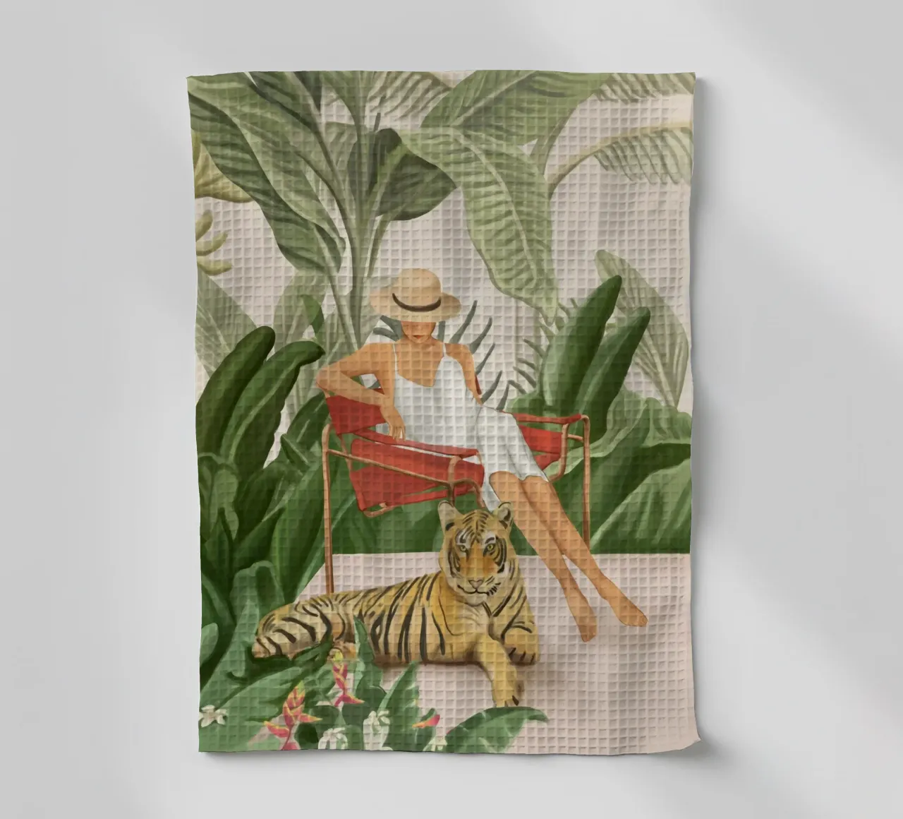 The Lady and the Tiger II canovaccio da cucina da Flow Line