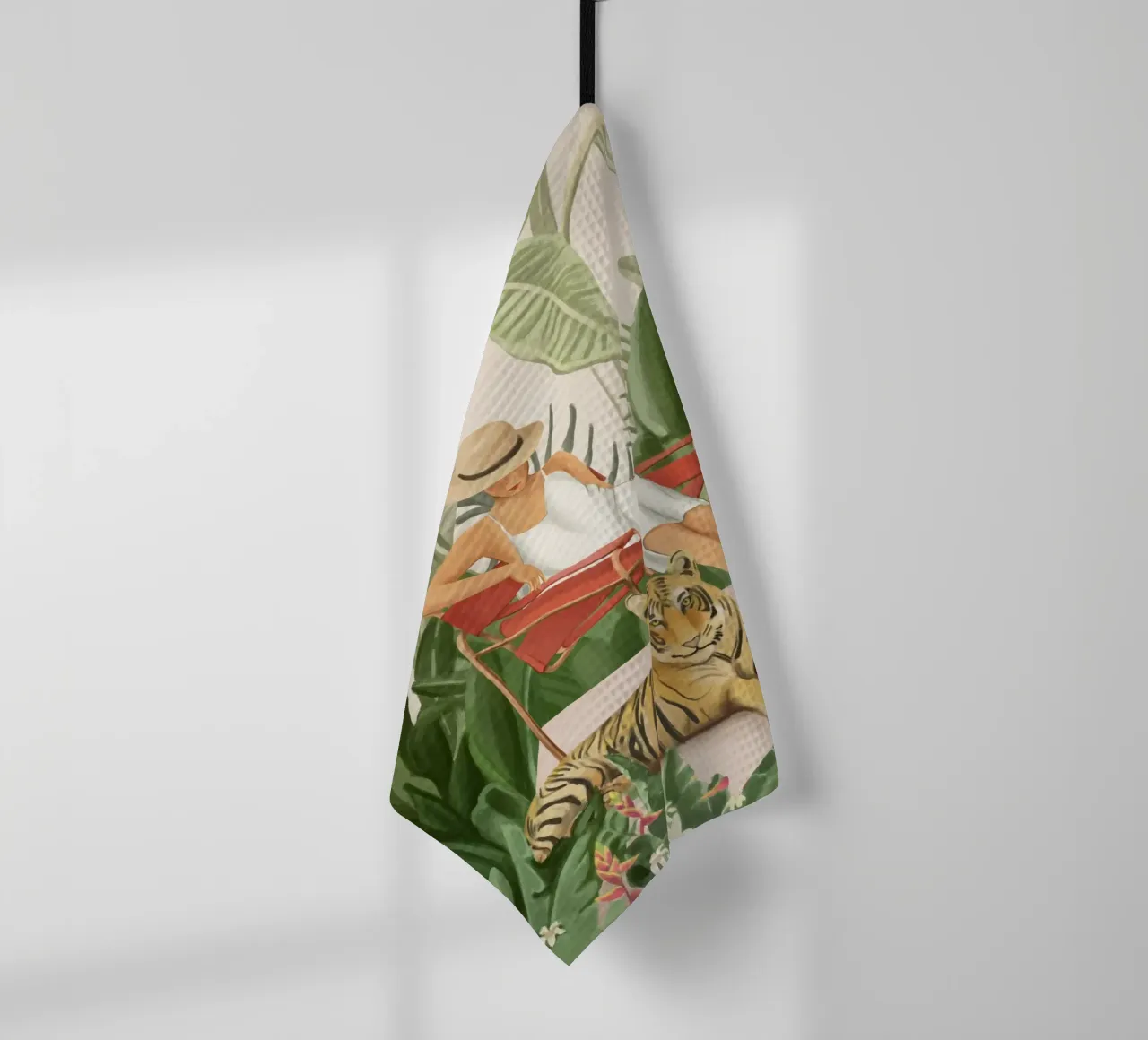 The Lady and the Tiger II canovaccio da cucina da Flow Line