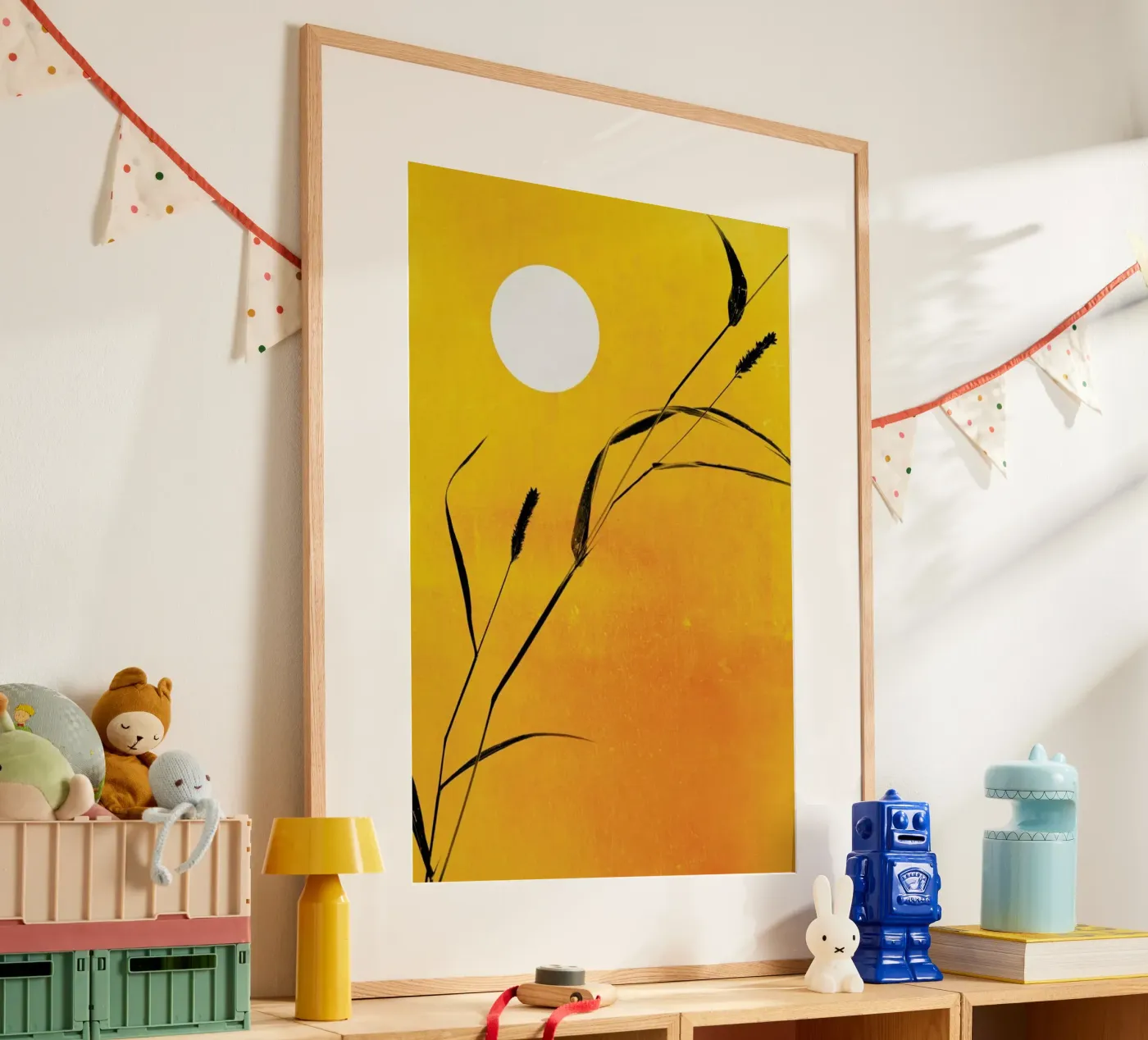 Sunny Side poster da Kubistika