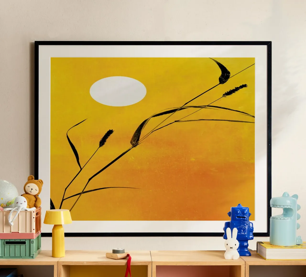 Sunny Side poster da Kubistika