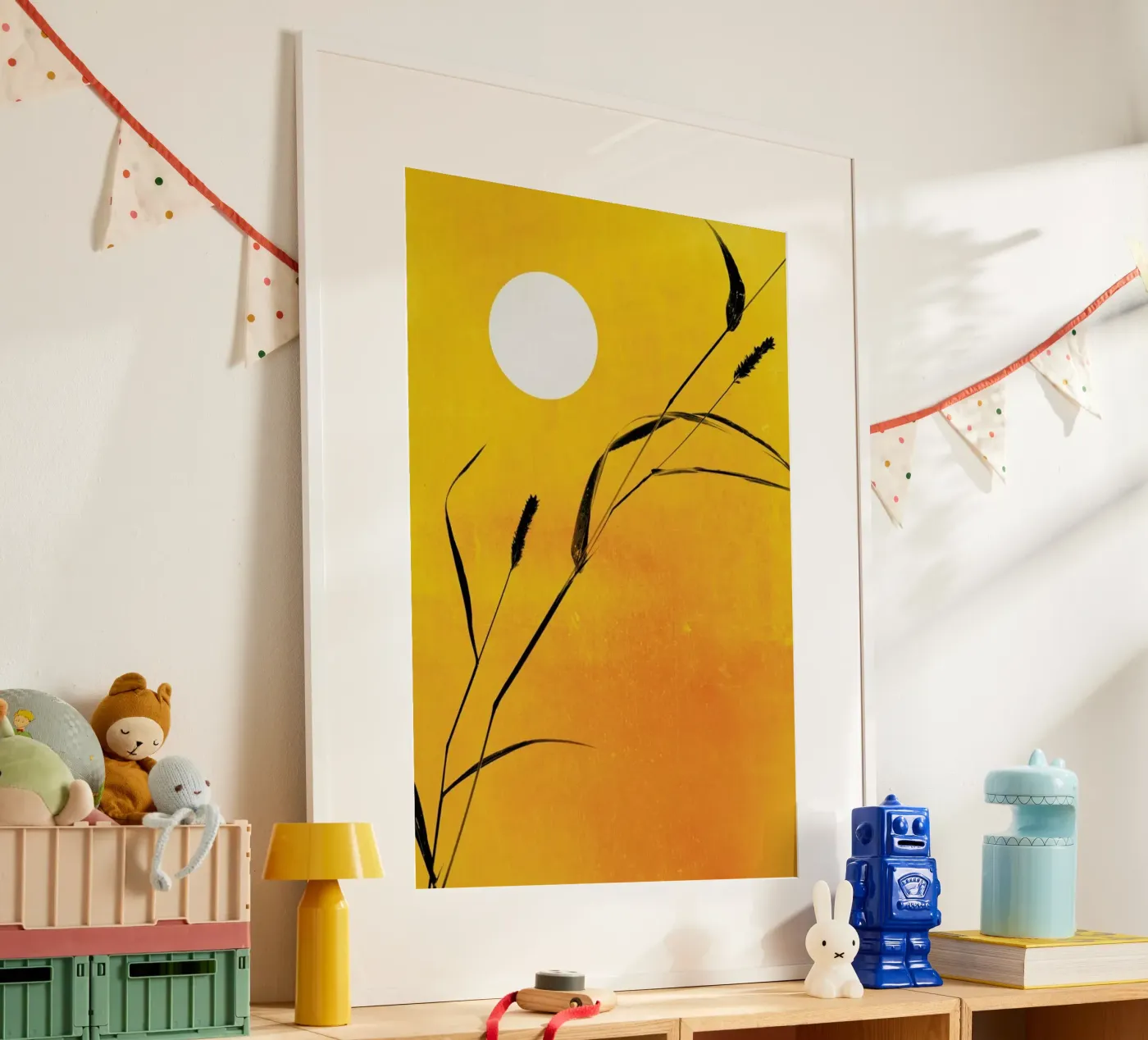Sunny Side poster da Kubistika