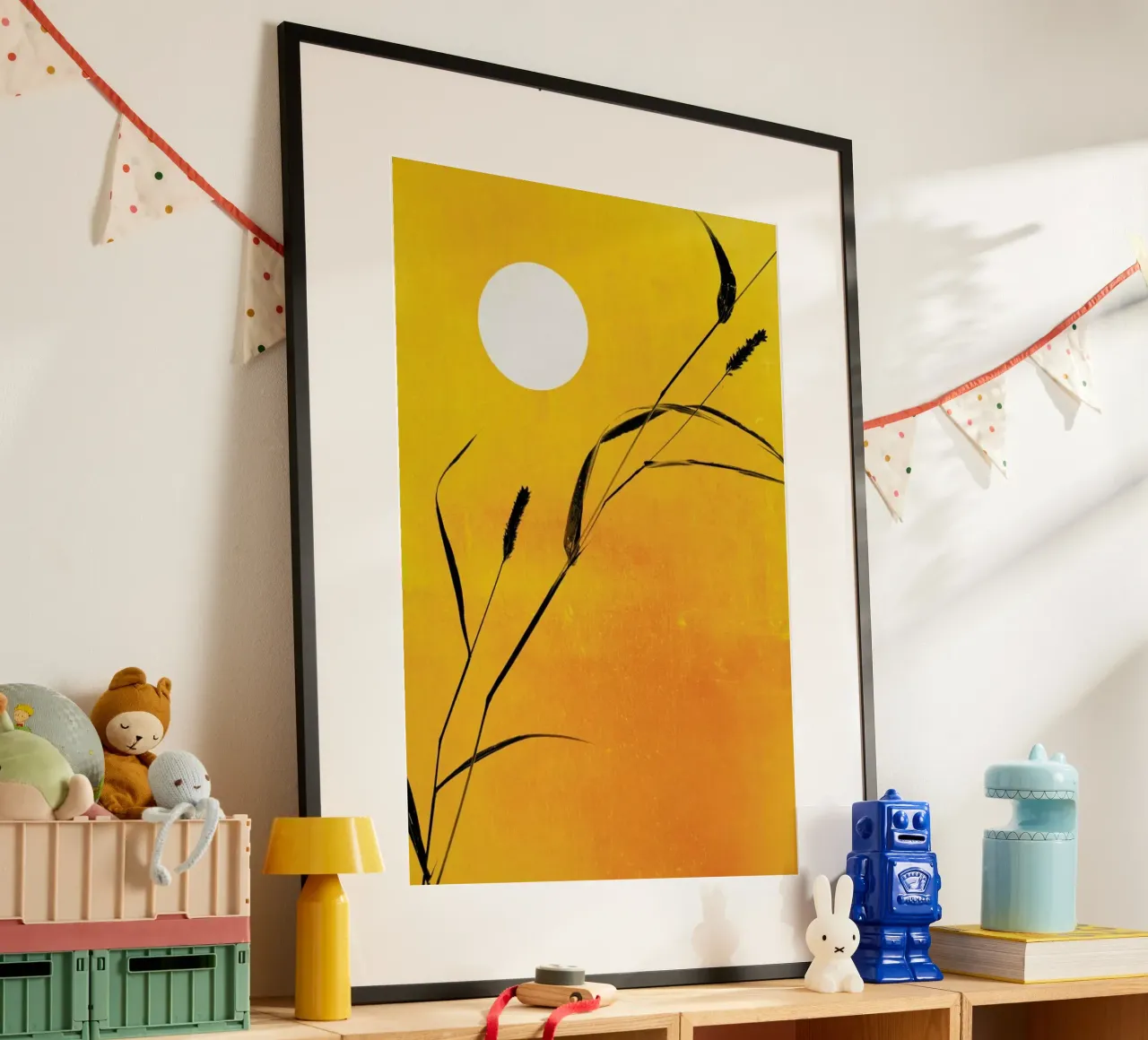 Sunny Side poster da Kubistika