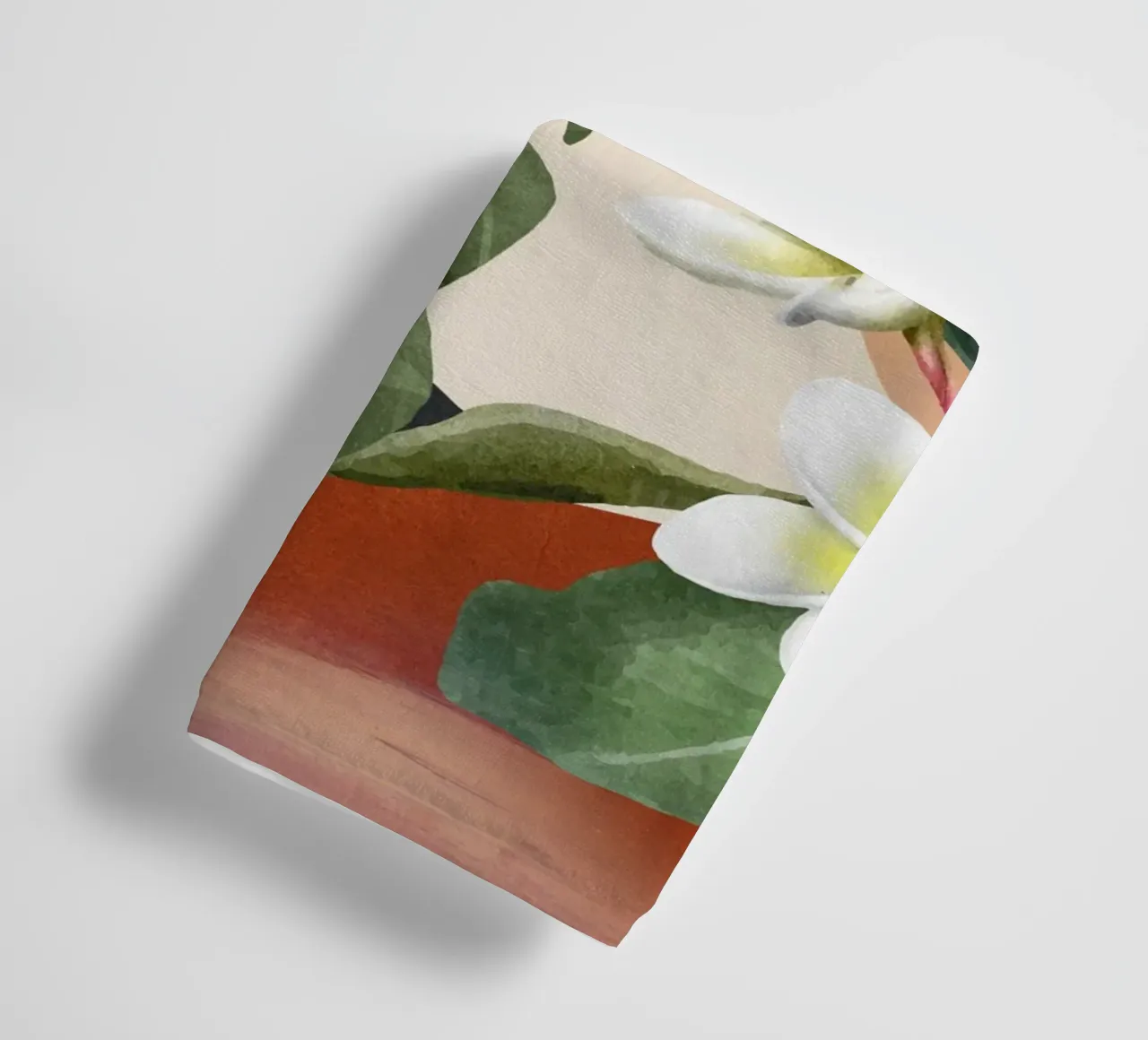 Tropical Summer Abstract Art 1 asciugamano da bagno da Flow Line