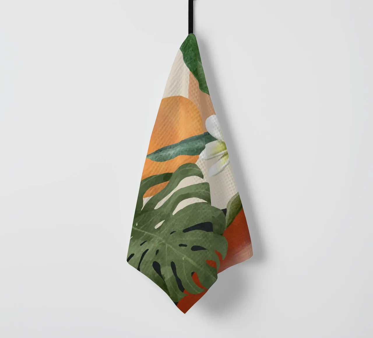 Tropical Summer Abstract Art 1 canovaccio da cucina da Flow Line