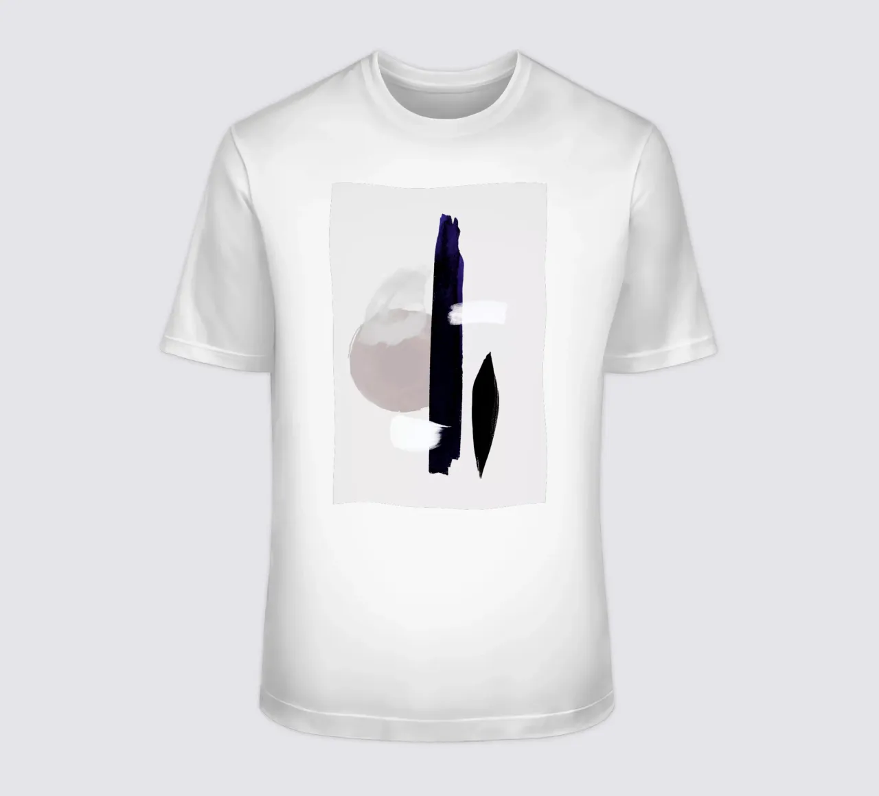Abstract Connection t-shirt da Graphite