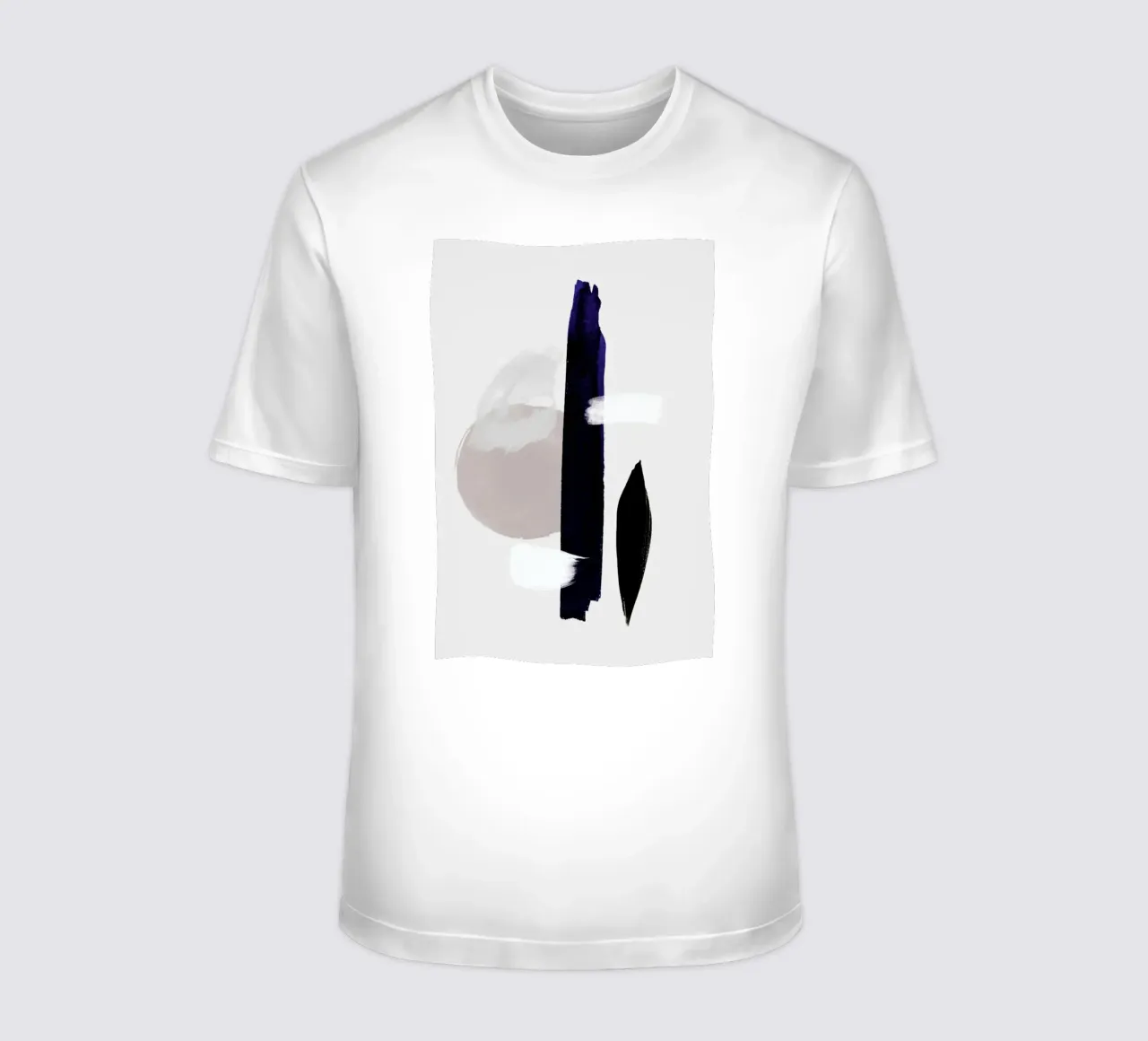 Abstract Connection T-Shirt von Graphite