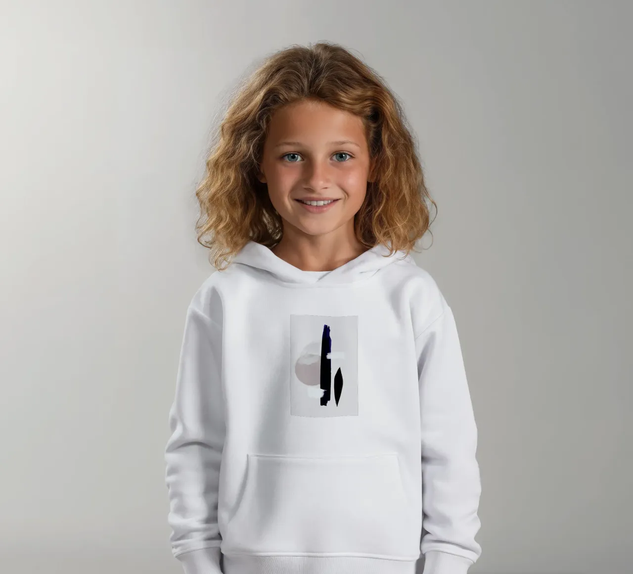 Abstract Connection felpa bambino con cappuccio da Graphite