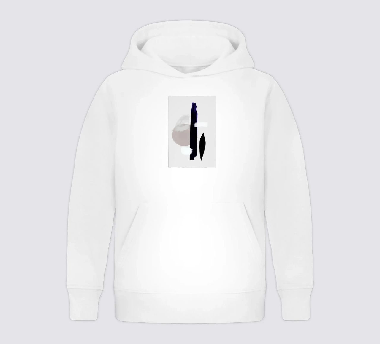 Abstract Connection felpa bambino con cappuccio da Graphite
