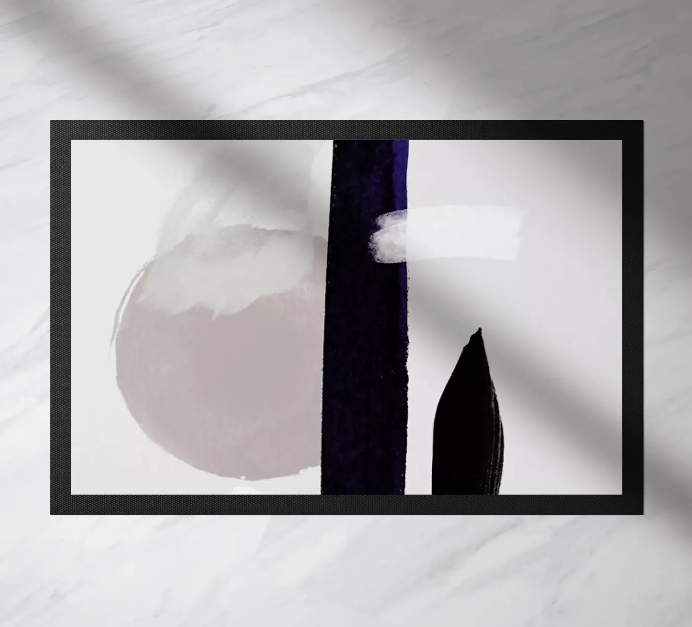 Abstract Connection doormat by Graphite