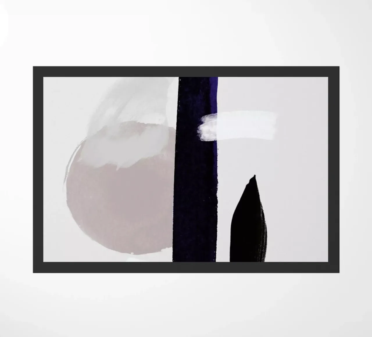 Abstract Connection Fußmatte von Graphite