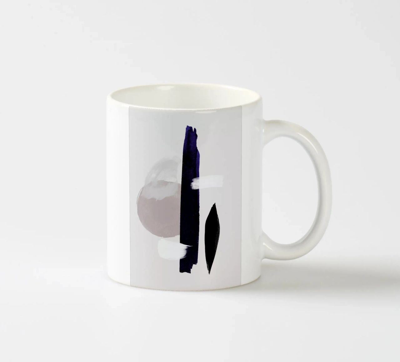Abstract Connection tazza in ceramica da Graphite