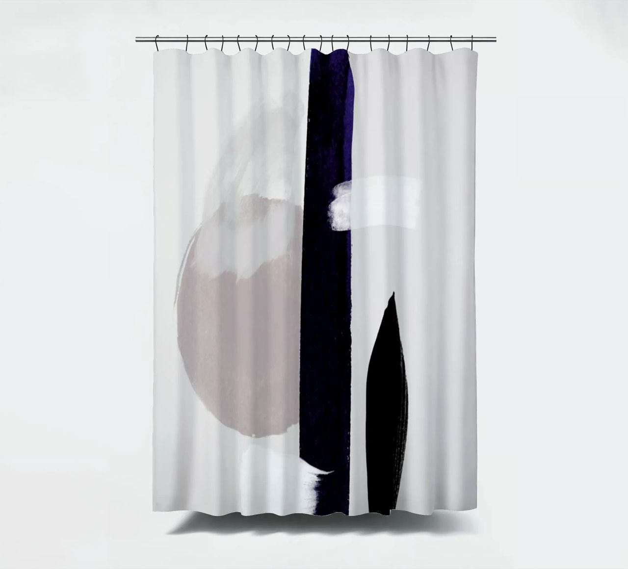 Abstract Connection tenda da doccia da Graphite