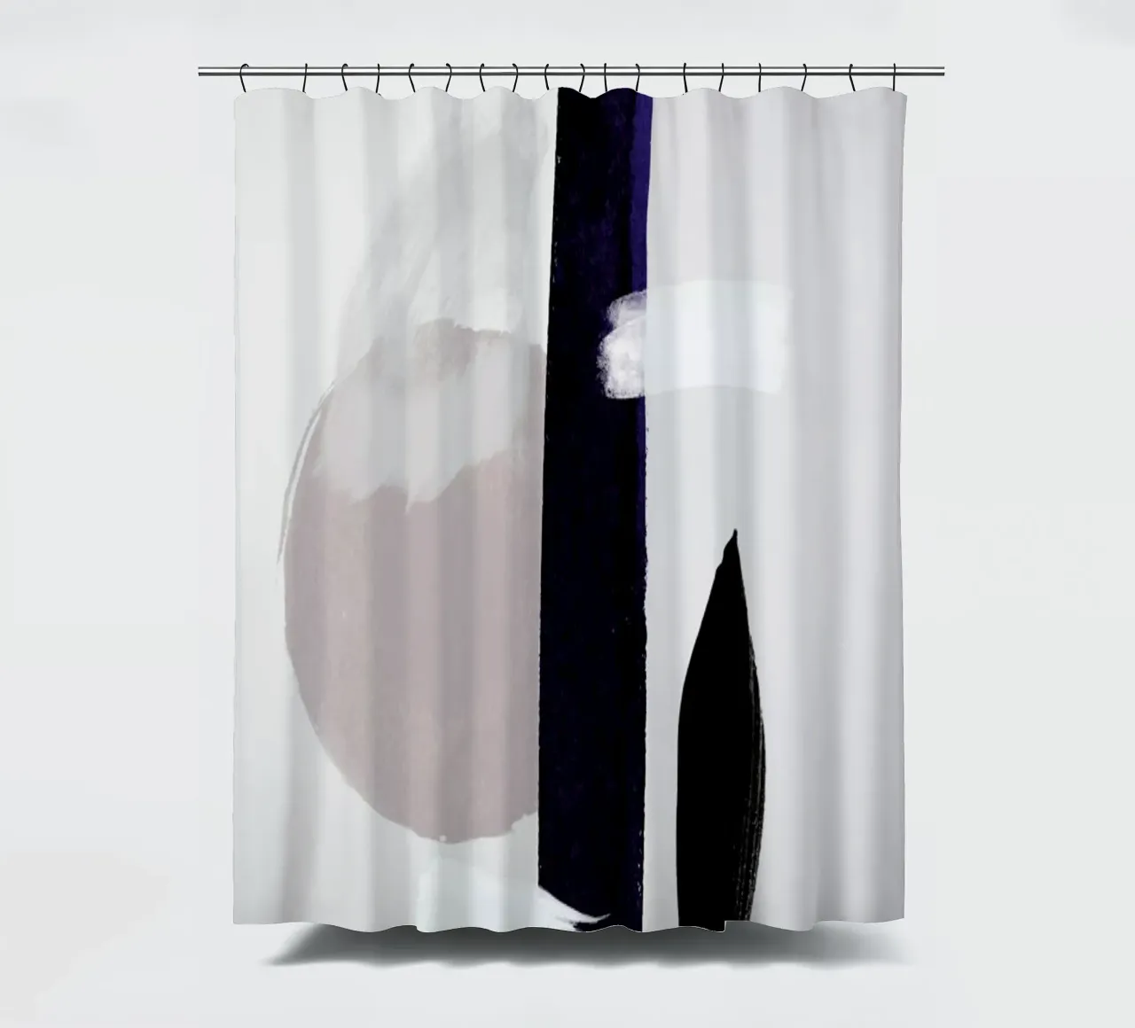 Abstract Connection tenda da doccia da Graphite