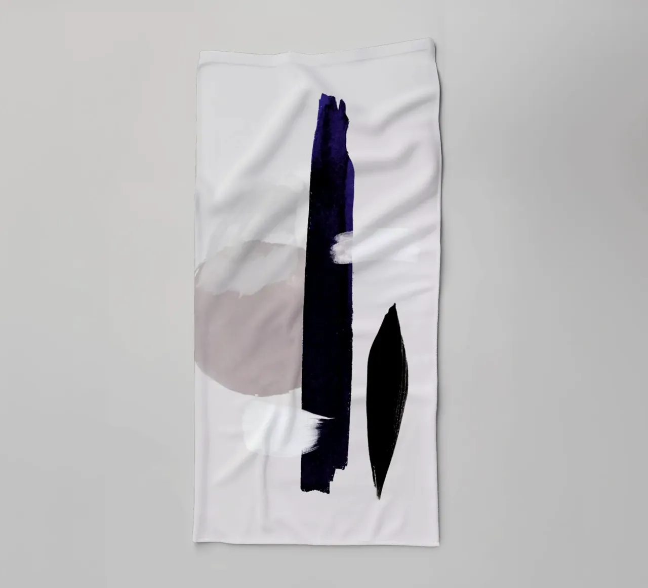 Abstract Connection asciugamano da bagno da Graphite