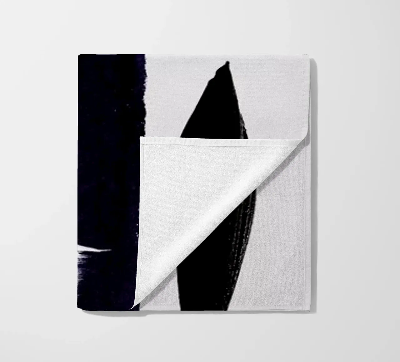 Abstract Connection Strandtuch von Graphite