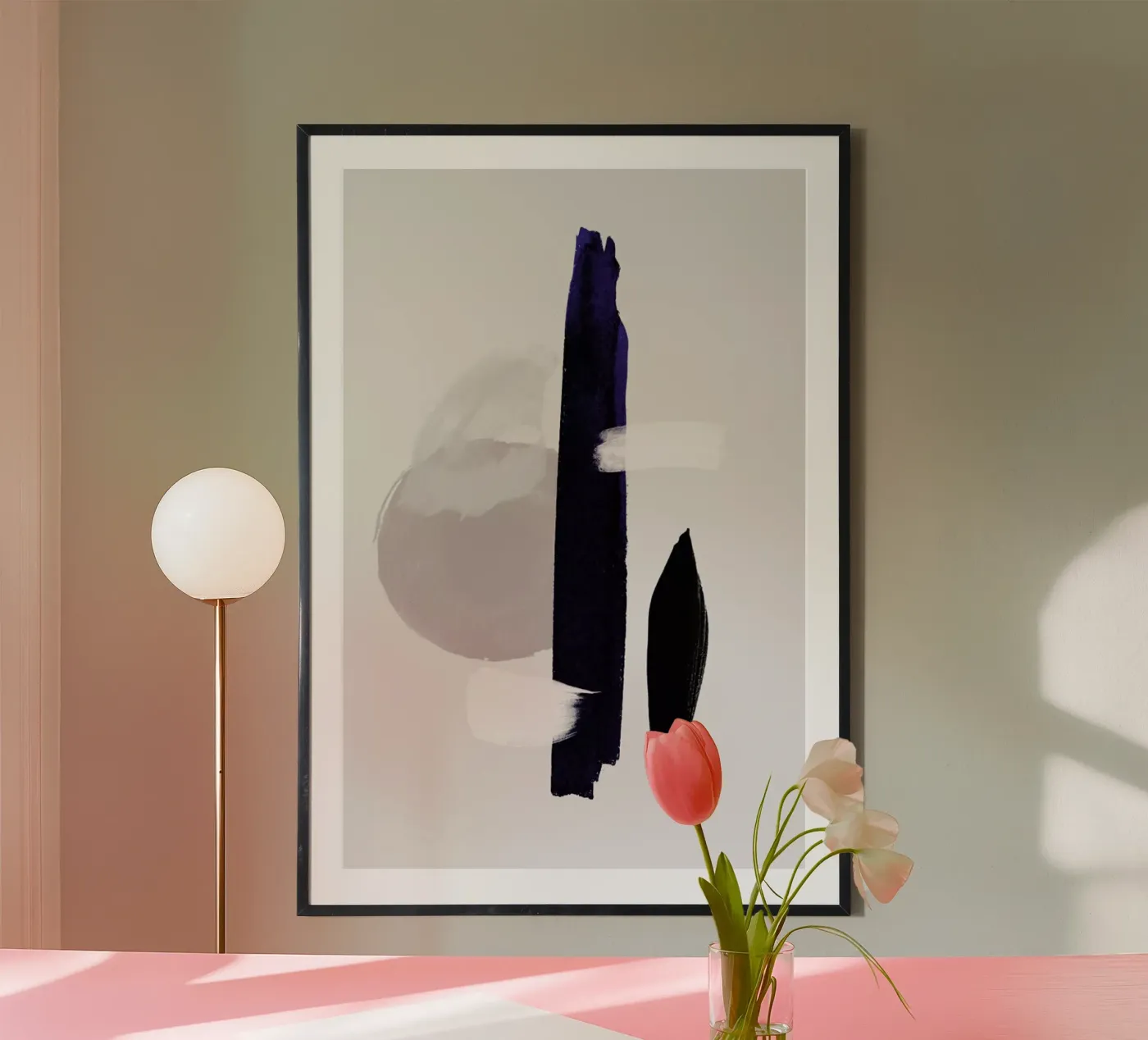 Abstract Connection poster by Graphite