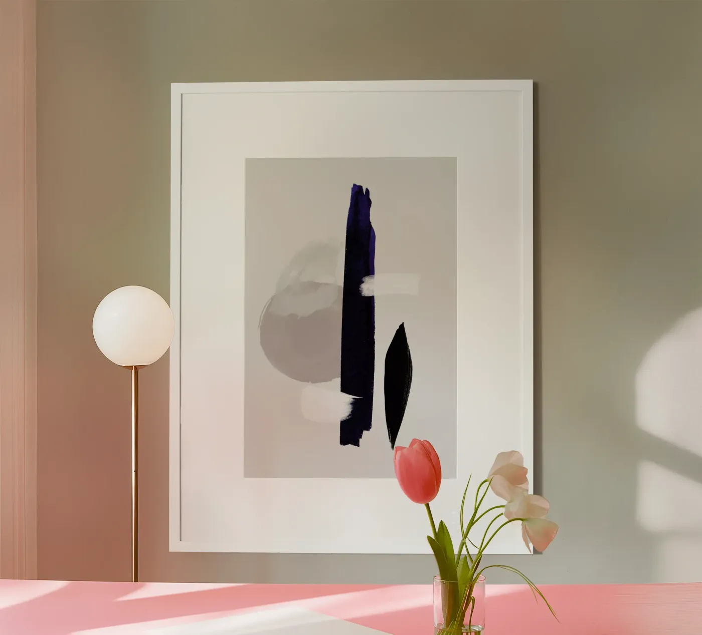 Abstract Connection poster by Graphite