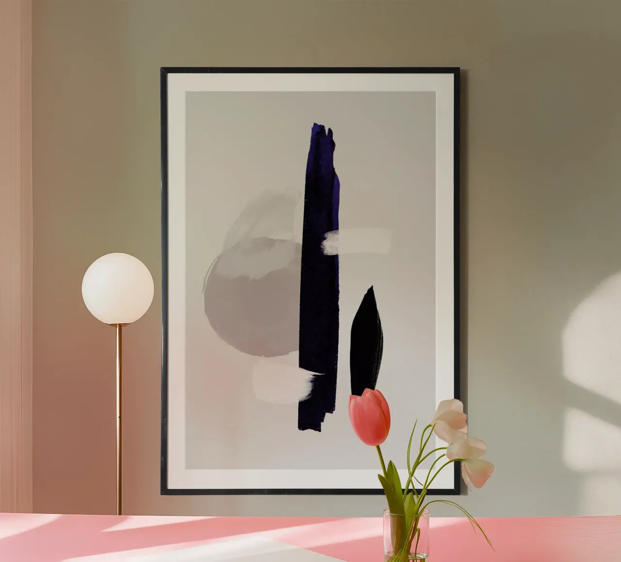 Abstract Connection carta hahnemühle da Graphite