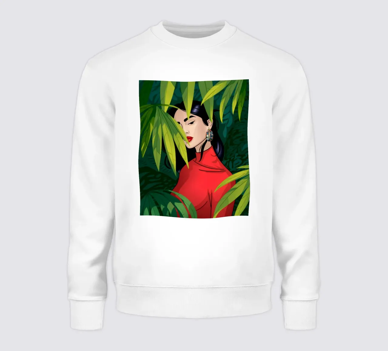 Segreti di Jungle Whisper felpa da Veiled Canvas