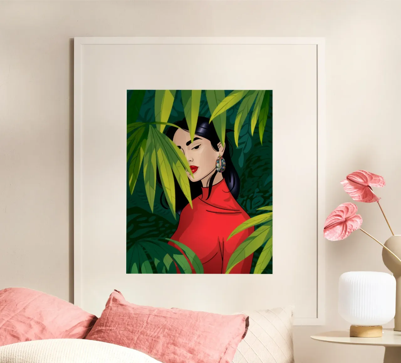 Segreti di Jungle Whisper carta hahnemühle da Veiled Canvas