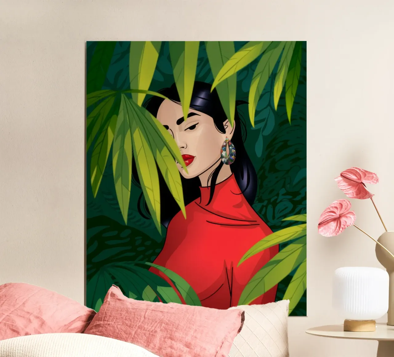 Segreti di Jungle Whisper carta hahnemühle da Veiled Canvas