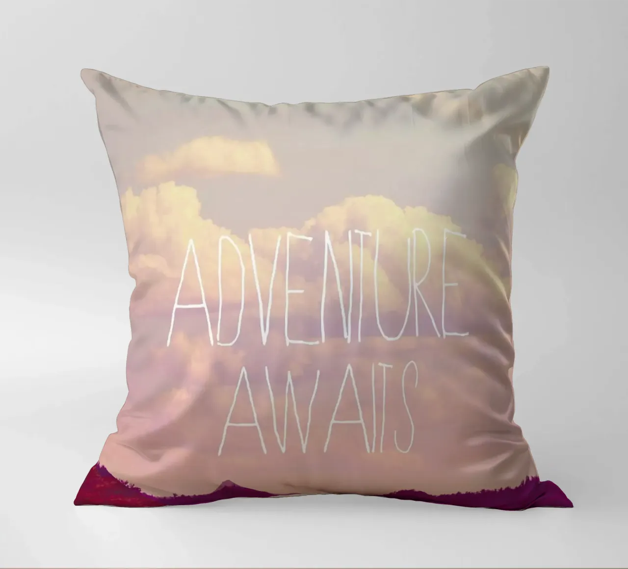Adventure Awaits 1 cuscino da Vintage Skies