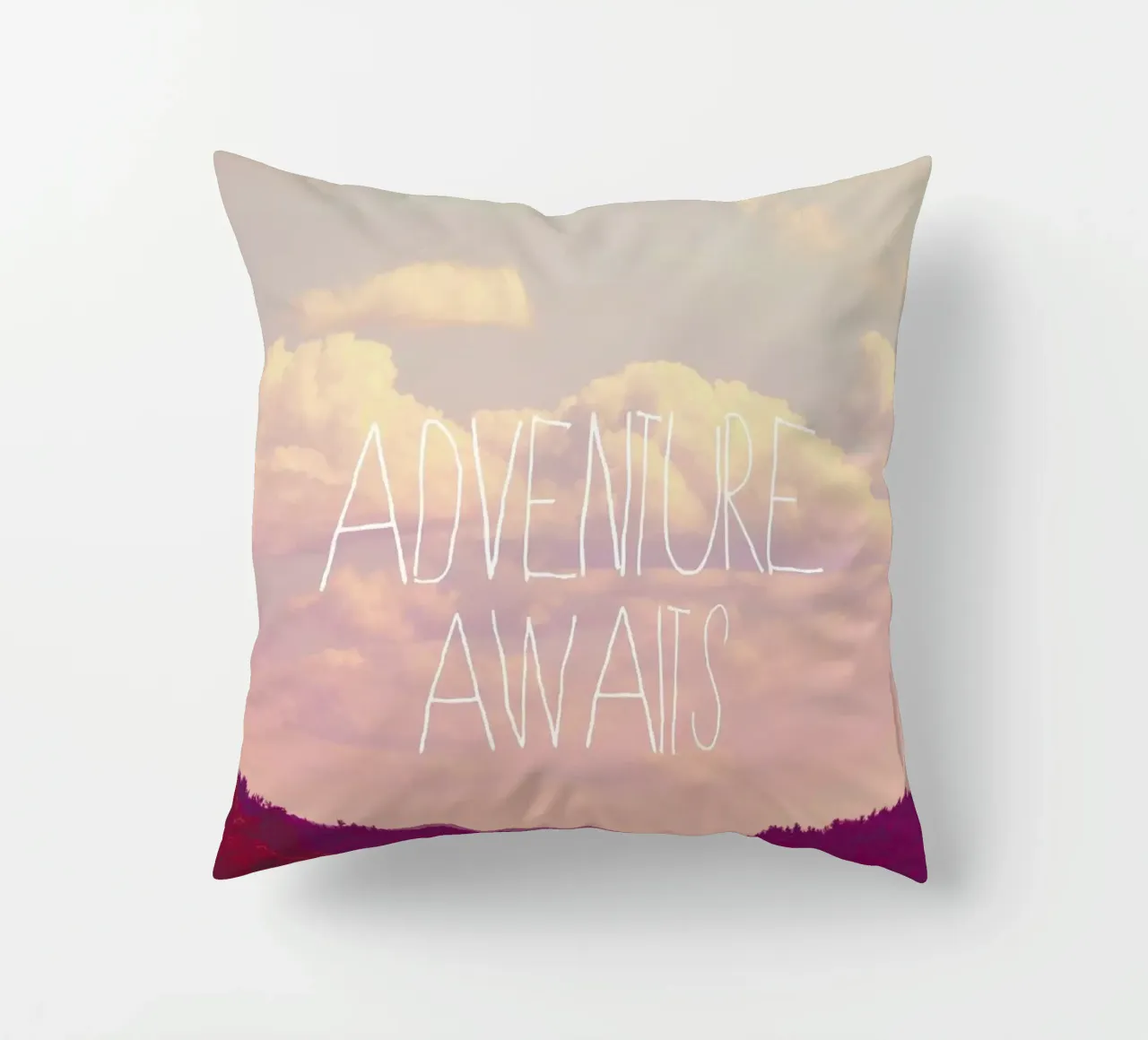 Adventure Awaits 1 cuscino da Vintage Skies