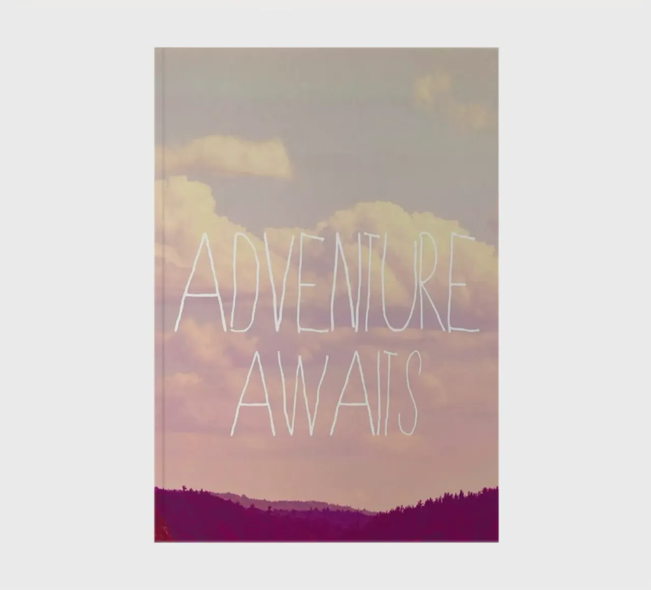 Adventure Awaits 1 notebook by Vintage Skies