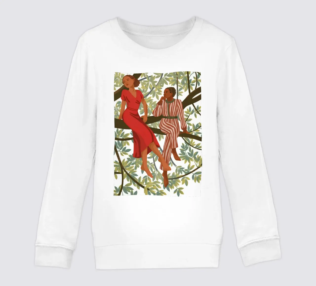 Armonia in cima all'albero felpa bambino da Veiled Canvas
