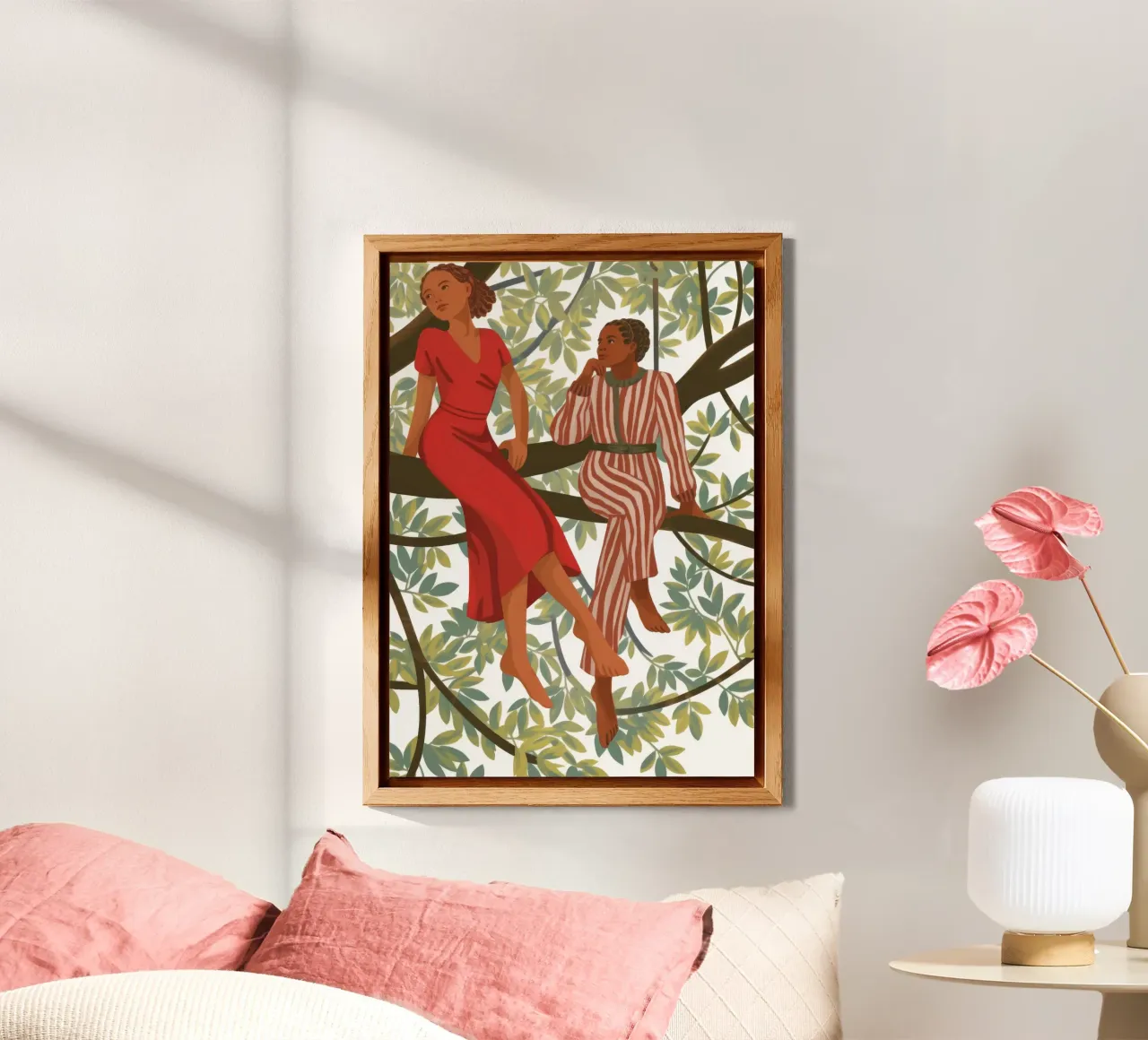 Tree Top Harmony alu-dibond by Veiled Canvas