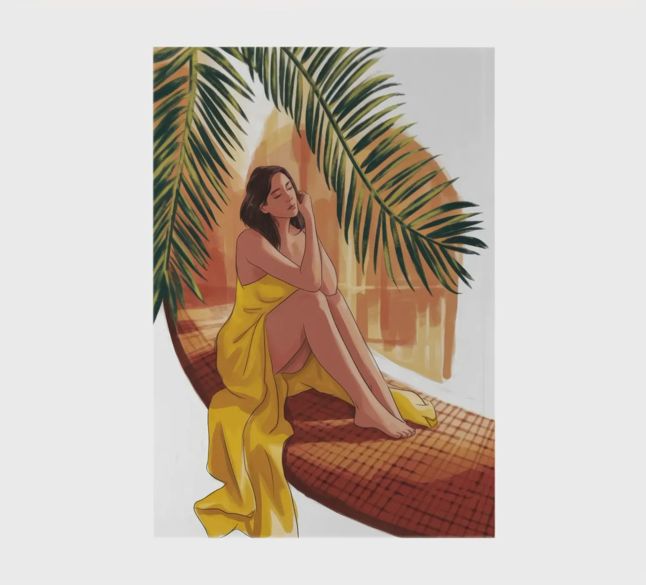 Golden Hour Reflection notebook by Veiled Canvas
