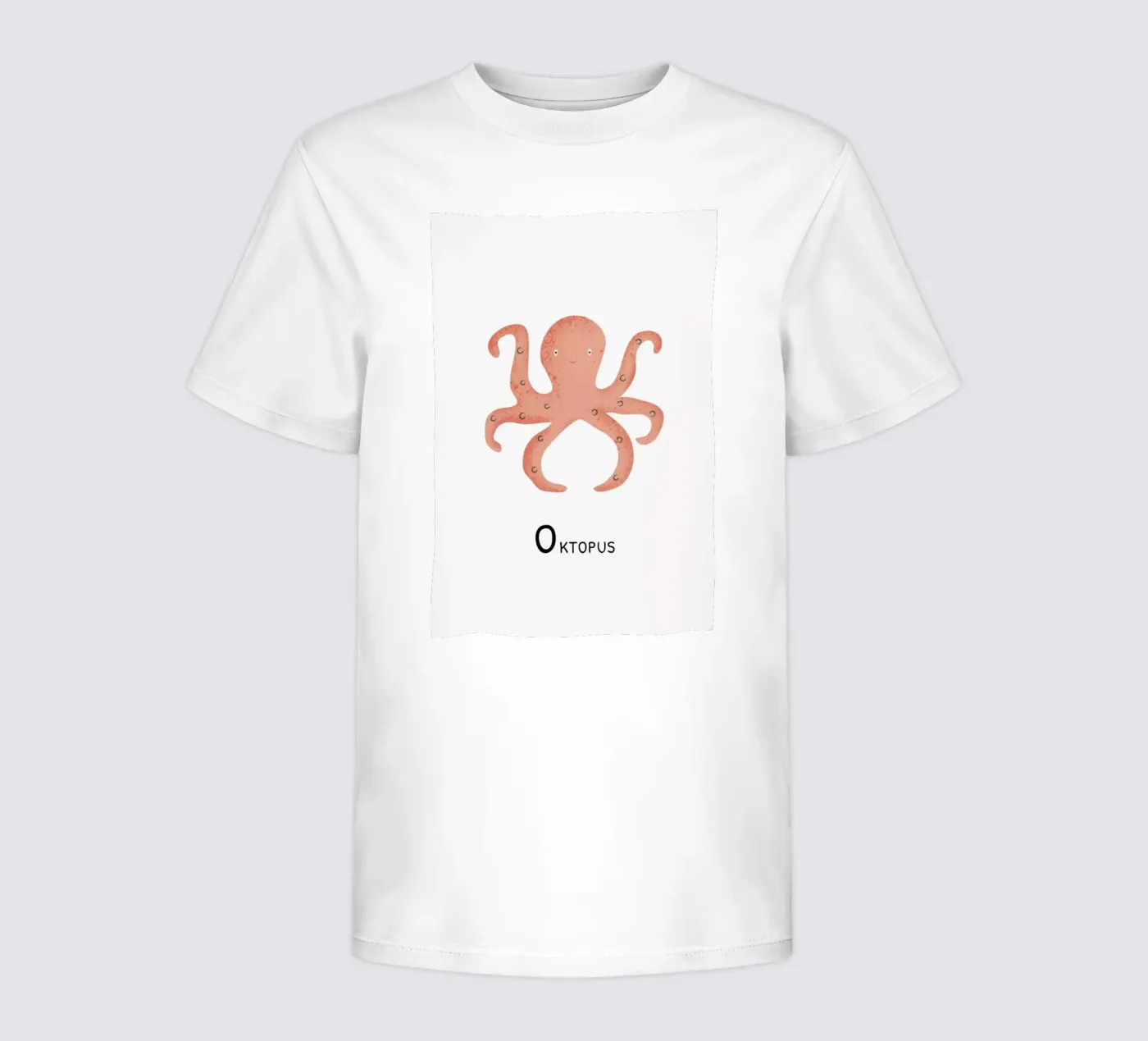 Oktopus t-shirt bambini da Little Flourishes