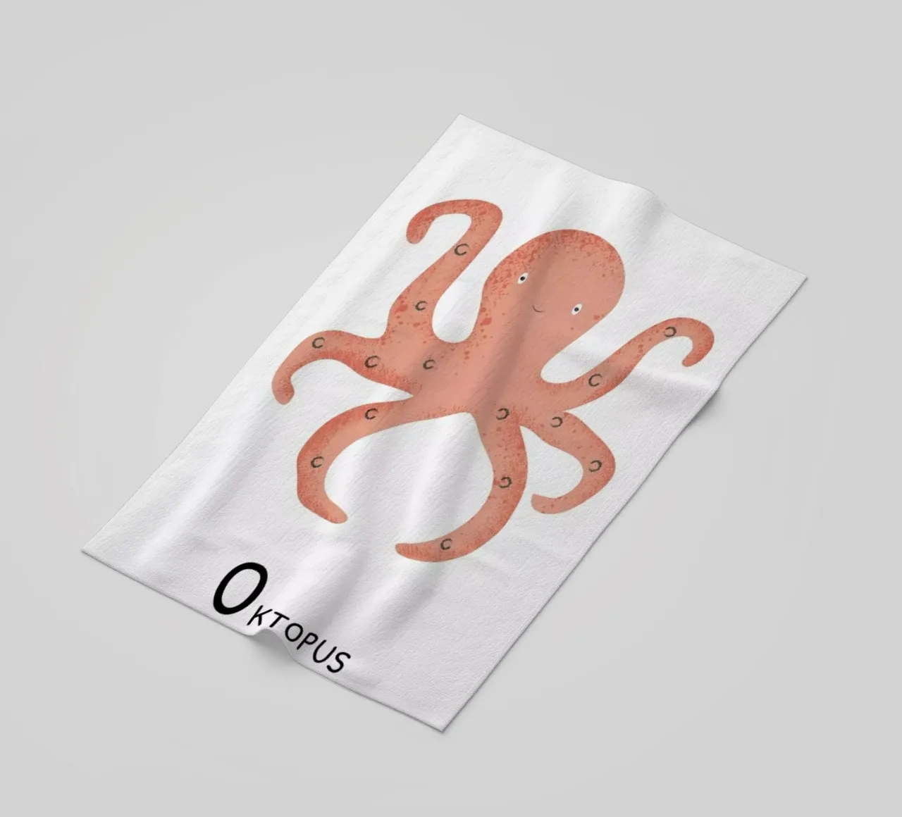 Oktopus telo mare da Little Flourishes