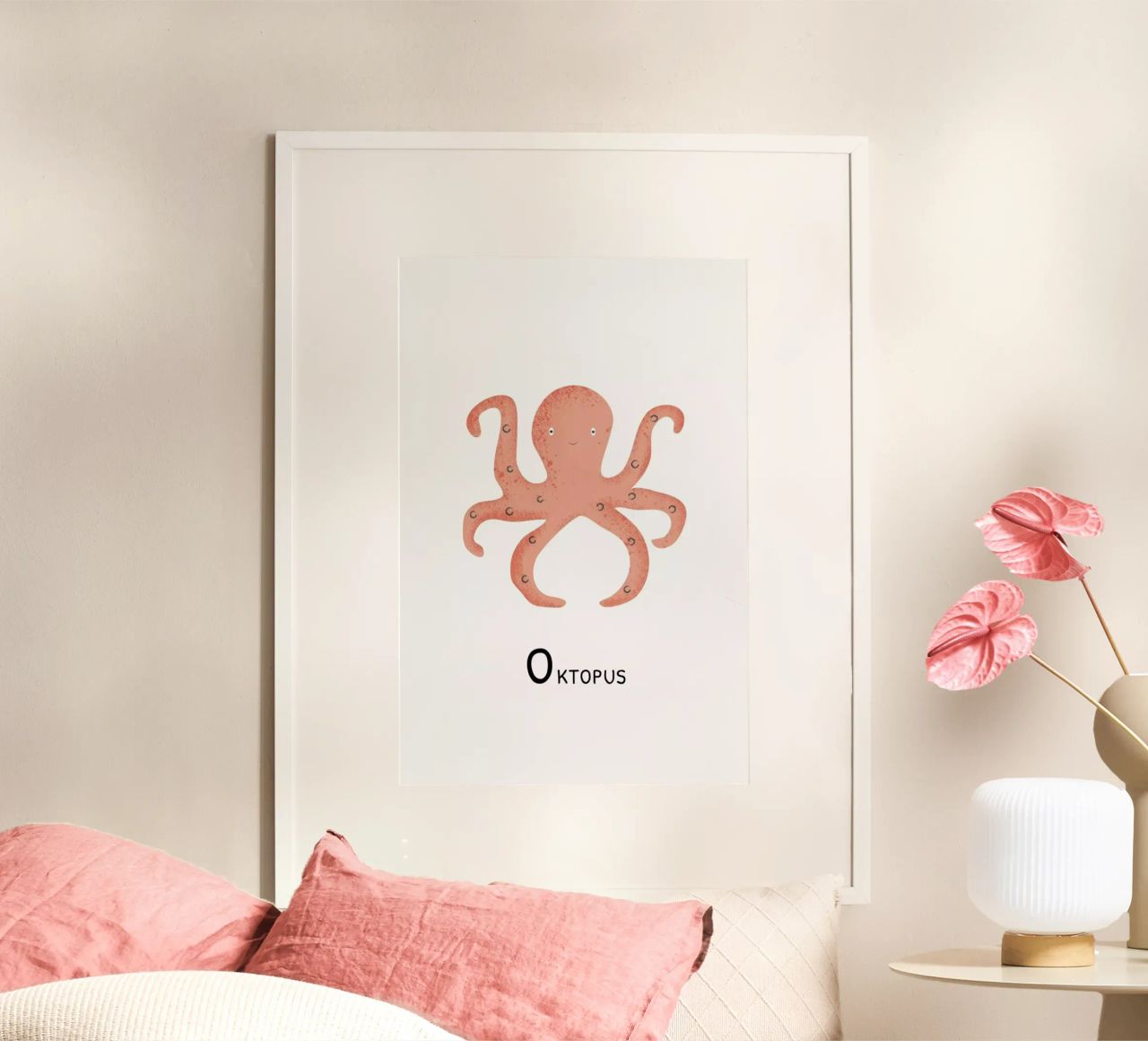 Oktopus poster de Little Flourishes