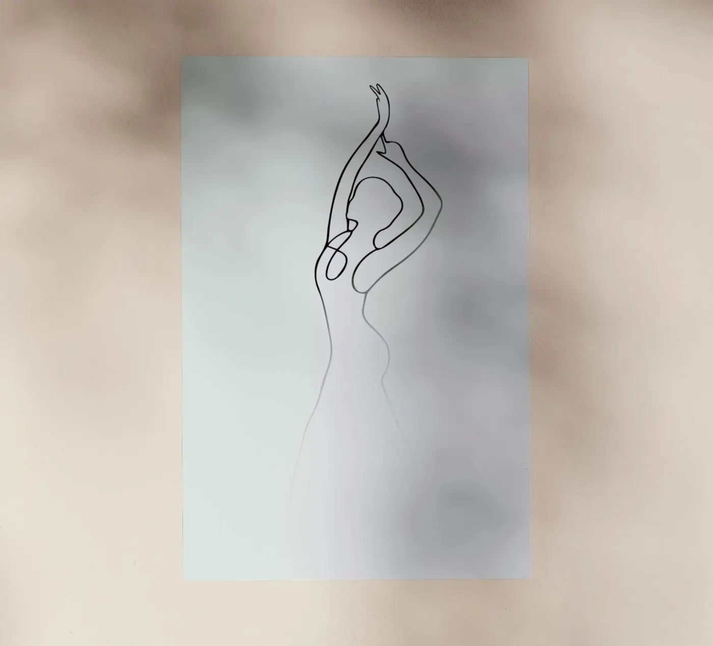 Pose Backlit Folie von Graphite